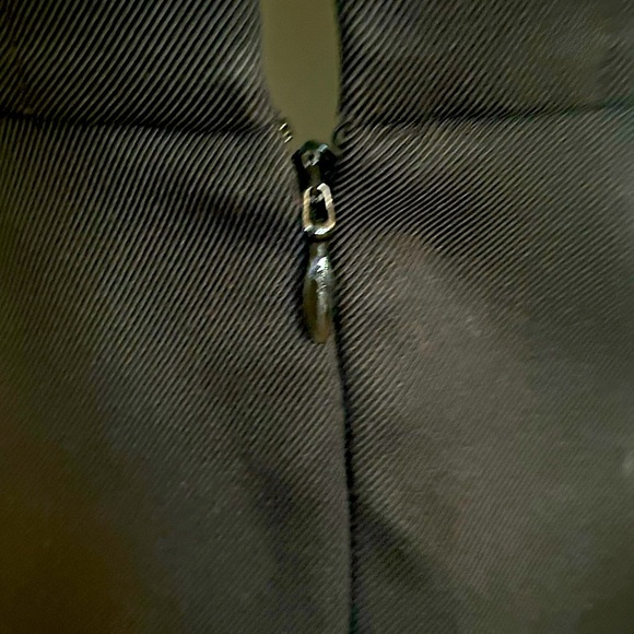 L'AGENCE Trapeze Black Backless A Line Dress Low Cut Keyhole - Picture 9 of 15